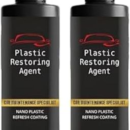 Threesky Plastic Restoring Agent for Car Cleaning - Ultimate Dashboard Cleaner, Car Plastic Restorer Black, and Dash Board Polish for Car - Nano Plastic Refresh Coating - 2 Pack-image-97