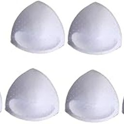 LOOM TREE® 3 Pairs Triangle Bra Inserts Pads Bra Cups Inserts For Bikini Top White-image-24
