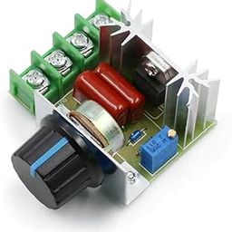 Robodo SCREG220V AC 220V 2000W SCR Voltage Regulator Dimming Dimmers Speed Controller Thermostat-image-51