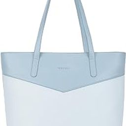 Casual Laptop Tote Bag for Girls, Large Size with a Zipper Closure and Padded Laptop Compartment, Compatible with Laptops up to 15 inches, Double Handle Type-image-27