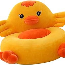 ARTISOUL® Cartoon Animal Kids Seat Sofa Cover Baby Chair Bean Bag Duck(Yellow) | Kids & Teens at Home | Furniture | Sofas & Armchairs-image-55