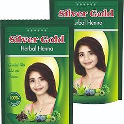 silver gold herbal hair henna pack of 2-image-70