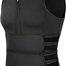 CALANDIS™ Men Sauna Suit Sweat Vest Waist Trainer Body Shaper Tank Top Compression XL | Shapewear | Intimates & Sleep | Womens Clothing-image-80