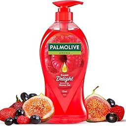 Palmolive Juicy Berries & Figs Aroma Sweet Delight Body Wash | Mood boosting fragrance | Nourishing | For naturally bright skin | No paraben & silicone, pH balanced, Body Wash 750ml-19
