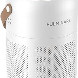 FULMINARE Air Purifiers for Bedroom, H13 True HEPA Air Purifiers, Quiet Small Air Filters, with Timer Sleep Mode Speeds Control Night Light, for Pets, Office, Living Room-picture-30