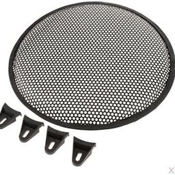 ATORSE 2Piece Speaker Grills Cover Case with Screws Audio Accessoric Black 12inch-image-56