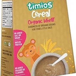 Timios Organic Wheat Porridge Cereal - 200 g-image-20