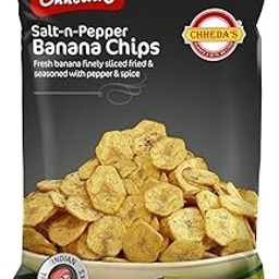 CHHEDA'S Salt N Pepper Banana Chips - Crispy Banana Chips - Mari Kela Wafer - Indian Namkeen Snack 150Gram(Pack Of 2)-image-18
