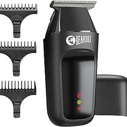 Beardo Apex Go Trimmer for Men - 80-Min Run Time - Powerful 5500 RPM motor - Compact Travel-Friendly Design - Self-Sharpening Blades, 3 Comb Attachments, Type-C Charging, Digital Display | Gift For Brother & Friends-40