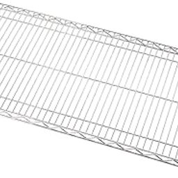 Quantum Storage Systems 1242C-1 Extra Shelf for 12" Deep Wire Shelves, Chrome Finish, 800 lb. Load Capacity, 1" Height x 42" Width x 12" Depth-image-39