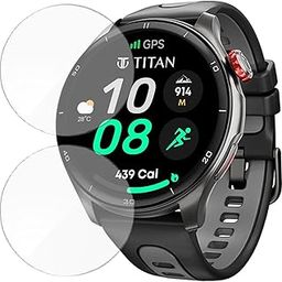 2 Pack| Smartwatch Screen Protector for Titan Celestor |1.43 inch| | Flexible TPU Film, 9H Scratch Resistant, Bubble Free Installation - Not Tempered Glass-8