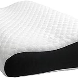 IDITRI EXPORT Memory-Foam-Pillow-Orthopedic-Pillow-for-Neck-Pain-Cervical-Contour-Memory-Foam-Pillow-Orthopedic-Pillow-for-Neck-Pain-Orthopedic-Contour-Pillow-Support (Black)-image-44