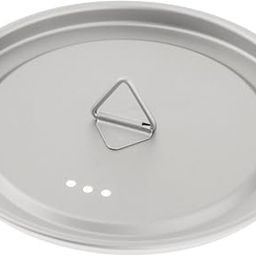 MERISHOPP Titanium Water Cup Lid Camping Pot Lid Travelling Picnic Tea Coffee Mug Lids 120mm| Camping Cookware Set | Outdoor Utensil Set-image-33