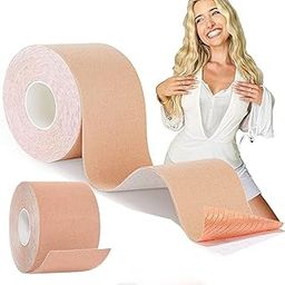 BoobTape for Women & Breast Tape Breast Lift for Strapless Dress Nipple Tape for Women - Multipurpose Body Tape for Women Push Up Breast Lift Bra Booby Tape for Breast-image-21