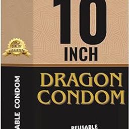 STARBLAZE Dra-gon Ultra Jumbo Condoms Natural Real-Skin colour With Vib- Rtr 25.4 cm Pack of 1 (10 Inch)-picture-24
