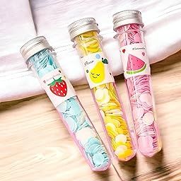 QUEBERS Paper Soap Tubes| Fruit Flavour Paper Soap For Travelling | Travel Accessories For Women Men | Paper Soap Clean Soft Bath For Travel-10