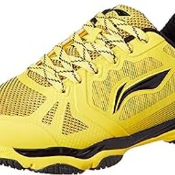 Li-Ning Ranger Lite Z1 Non-Marking Cushion Badminton Shoe(Yellow/Black, UK 4)-picture-11