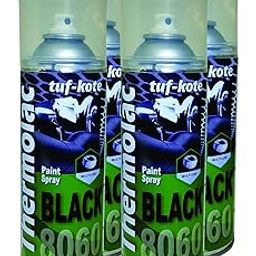 tufkote® 8060 THERMOLAC - Silencer Coating Spray for Car and Bikes, Prevent Rust and Leak, Diesel wash Resistance 400ML BLACK [Pack of 4]-picture-28