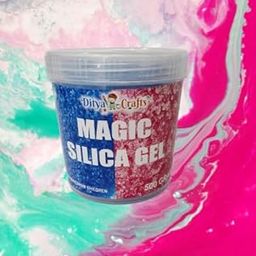 Ditya Crafts 500 gm Magic SIlica Gel powder Fine Powder for Drying Flowers Moisture Absorbent, Desiccant Dehumidifier for Room Kitchen Wardrobe Cupboard car Bedroom Camera Lenses Shoes Desiccant Bags-image-5