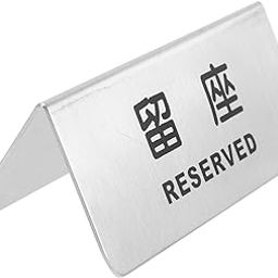 HOLIDYOYO Table for Cafe Hotel Sturdy Simple Design Elegant Seating Reservation for Wedding Party-image-43