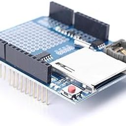 Cnwaga3 Data Logger Shield Logging Module DS1307 Board Recorder Blue For SD UNO Card-4