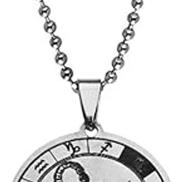 m men style Zodiac Scorpion Horoscope Astrological Sign Charm Necklace Silver Stainless Steel Gift For Him Her For Men And Women SPn2022492-picture-36