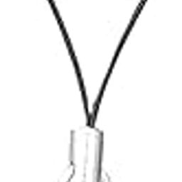 Red Pearl Shell Phone Strap Charm, Silver Tone-image-79