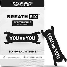 BREATH FIX Performance Nasal Strips | YOU VS YOU | Athlete's Favourite | Optimizes Oxygen Intake | Skin-Friendly & Flexible Fit | Sweatproof Grip | CDSCO Approved | 30 Strips-picture-11
