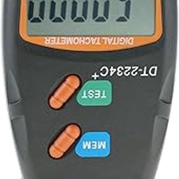 Small Engine Tachometer RPM Tester, Compact DT‑2234C Non Handheld Digital LCD Photo Tachometer RPM Measurement Speed Tester Tool-image-44