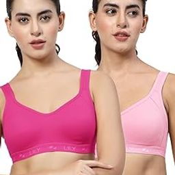 Black, Rust Non Padded Seamless Sports Bra-image-22