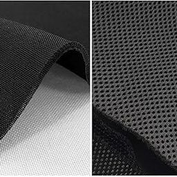 ALASKA Speaker Grill Cloth (3D Spraker Grill Repair Cloth in 200 GSM). Stereo Mesh Fabric for Speaker Repair. Black Colour (Black- 60 Inch x 20 Inch)-image-61