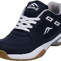 Unisex Squash Navy (Non-Marking) Badminton Shoes-image-37