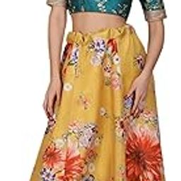 Yellow Color Embroidery Silk Fabric Lehenga Choli With Dupatta For Womens-image-23