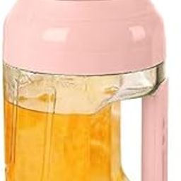 CRENTROVA 1.5L USB Rechargeable Portable Blender | 8 Blade Juicer Mixer for Smoothies, Shakes, Baby Food | One-Touch Operation | Travel, Kitchen & Gym Use | 1500ML-21
