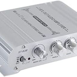 Mini Digital Hi-Fi Power Amplifier 2.1CH Subwoofer Stereo o Player Car Motorcycle Home Power Amplifier-31