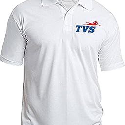 TVS Logo Printed Polo/Collar Half Sleeve T-Shirt for TVS Staff Employee Promotion T Shirt for Men and Women-image-68