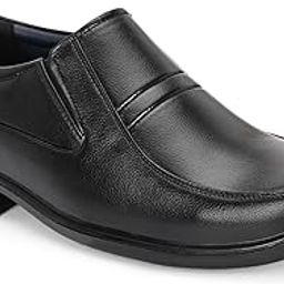Slip-On Men's Formal Shoe | Stylish with Soft Cushioned Insole | Trendy Slip-On Design | Durable with Anti-Skid Sole | Perfect for Formal Wear (9273)-14