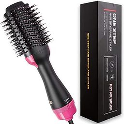 One-Step Hair Dryer and Volumizer Brush for Smooth, Frizz-Free, and Salon-Quality Styling – 3-in-1 Professional Hot Air Brush for Drying, Straightening & Curling with Advanced Ionic Technology-image-56