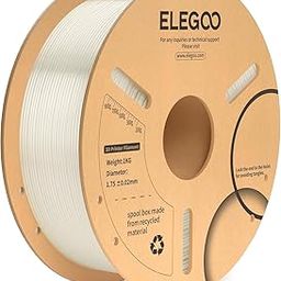 ELEGOO PLA+ Filament 1.75mm 1KG, PLA Plus 3D Printer Filament, Dimensional Accuracy +/- 0.02 mm, Tough & High Strength, Fit for Most FDM Printers(1KG/Spool, 2.2 lbs) (Clear)-image-83
