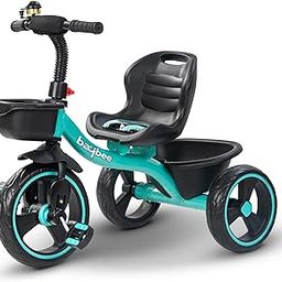 Baybee TRIGx Baby Tricycle for Kids | Smart Balanced Baby Trikes with Comfort Seat, Front & Large Back Storage Baskets & Eva Wheels, Children Bicycle for Kid, Kids Cycle for 2-5 Years Boy Girl (Green)-image-75