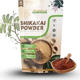 Murlidhar Ayurveda Shikakai Powder, Natural Hair Cleanser and Growth Powder, 100g-image-81