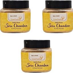 Gowdurbar Sree Chandan 50g - Natural Quality | Sandalwood Powder [Pack of 3]-picture-12