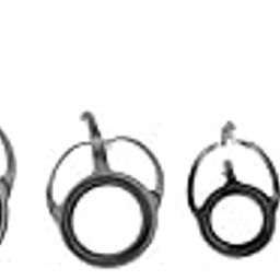 LOOM TREE® 8pcs Fishing Rod Eye Ring Double Leg Guides Line Rings for Spinning/Carp Rod | Authentic Collector's Piece | Rare Collectible | 8 Pieces Fishing Rod Guides(1Pc for Each Size)-23