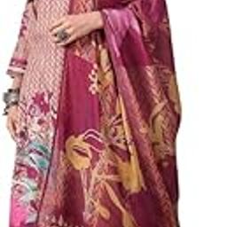 Women's Rayon Floral Straight Printed Kurta Pant With Dupatta (PKSKD2544PPL)-picture-26