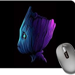 ZORI Avengers - Groot Glowing in Black Background Gaming Mouse Pad - Computer Laptop PC| WFH Office | Anti-Skid, Anti-Slip, Rubber Base | Avengers Superhero | (Groot_01_BLACKBG)-image-68
