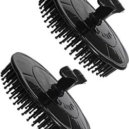 ANKITA Scalp Massage Shampoo, Portable Finger Hair Comb Pack of 4 (Color May Vary), Multicolor-47