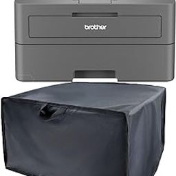 Printer Dust Cover Compatible for Brother HL-L2440DW (New Launch) ,Premium Nylon, Water-Resistant, Durable, Anti-Static Protection for Home & Office Printers (Dorca)- Black-11