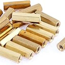 M3 (PCB board) x 15mm Female Thread Insulated Brass Hex Standoff PCB Pillar Spacer (29ry60qf682) 20 Pcs-image-96