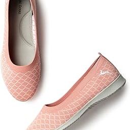 Women's Lightweight Athleisure Knitted Active Wear Slip-On Ballerina Casual Shoes for Daily Walking-image-15