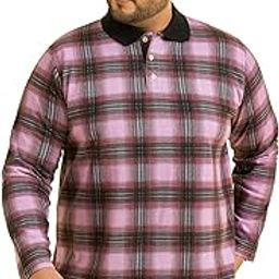 Men's Regular Fit Checked Polo Tshirt-image-4